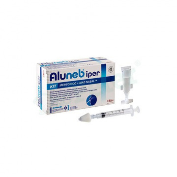 Aluneb Iper Kit Ipertonico + MAD Nasal Nebulizzatore 