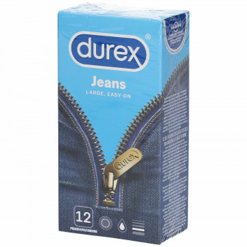 Durex jeans easy on  preservativi 12 pezzi