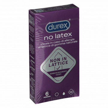 Durex no latex easy on preservativi 6 pezzi