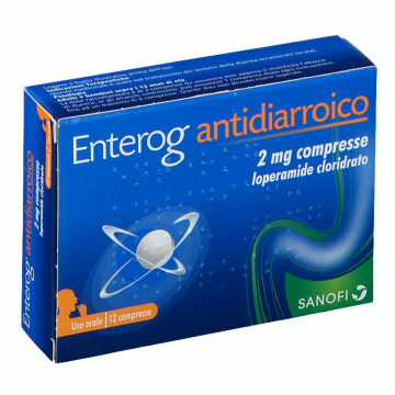Enterog antidiarroico 2 mg12 compresse 