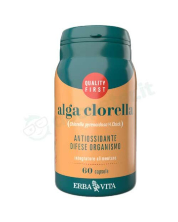 Alga Clorella Erba Vita Benessere Sistema Immunitario 60 capsule
