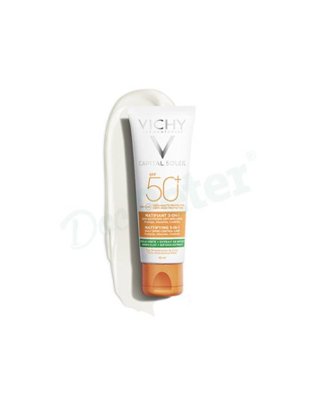 Capital soleil anti acne purificante spf 50+ 50 ml