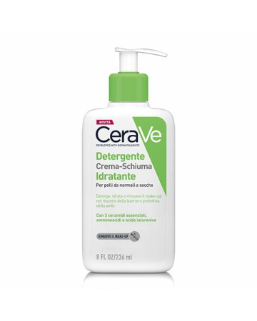 CeraVe Detergente Crema-Schiuma Pelli Normali e Secche 236 ml