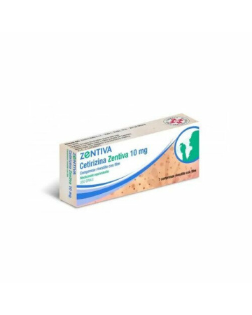 Cetirizina Zentiva 10 mg 7 Compresse Rivestite