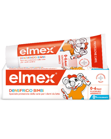 Elmex Dentifricio Bimbi Protezione Carie 0- 6 anni 50 ml