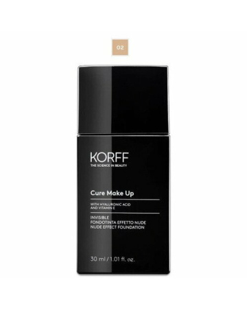 Korff Cure Make Up Fondotinta Invisible Effetto Nude Colore 02