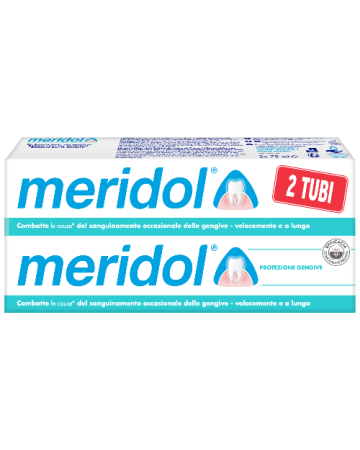 Meridol Protezione Gengive Dentifricio 2x75 ml