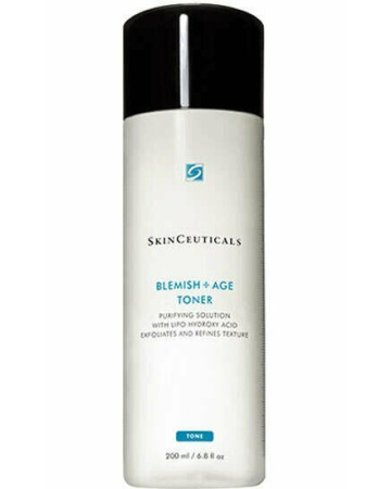 SkinCeuticals Blemish + Age Toner Esfoliante Per Pelli Con Imperfezioni Tonico Viso 200 ml