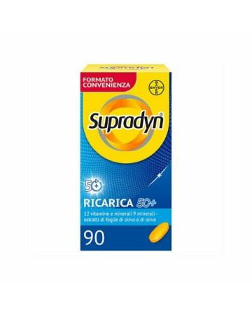 Supradyn Ricarica 50+ Integratore Vitamine e Minerali 90 Compresse