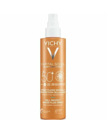 Vichy Capital Soleil Solare Spray Anti-Disidratazione Texture Ultra Leggera SPF50+ 200 ml