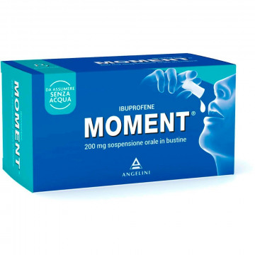 Moment orale sospensione 8 bust 200 mg
