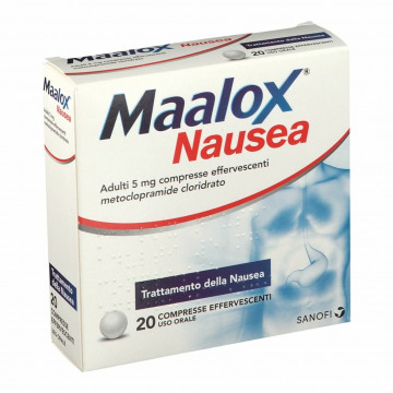 Maalox nausea 20 compresse effervescanti