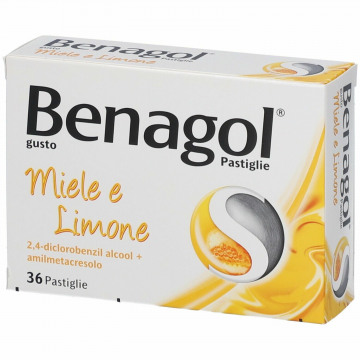 Benagol miele limone 36 pastiglie