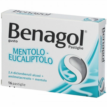 Benagol Mentolo e Eucalipto 16 pastiglie Gola