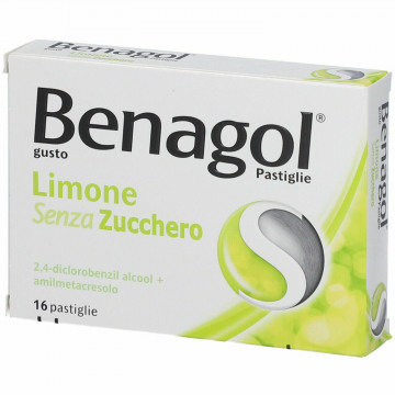 Benagol Limone per il benessere della gola 16 pastiglie
