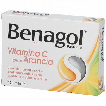 Benagol Vitamina C 16 Pastiglie Gusto Arancia