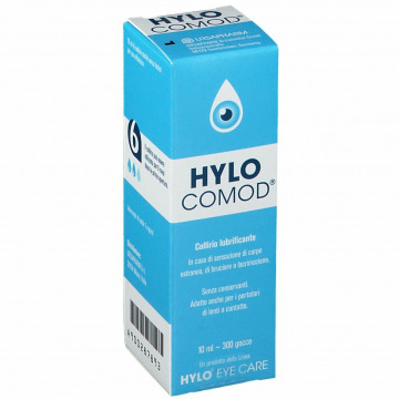 Hylo-comod Collirio Lubrificante Ialuronato di sodio 0,1% 10ml