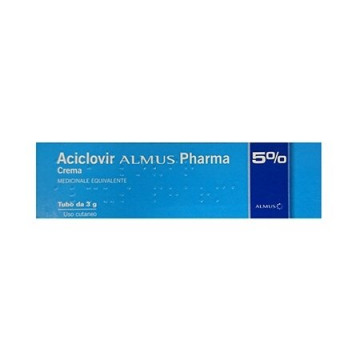 Aciclovir 5% almus crema dermatologica 3 g 