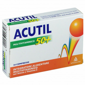 Acutil multivitaminico senior 50+ in 24 compresse