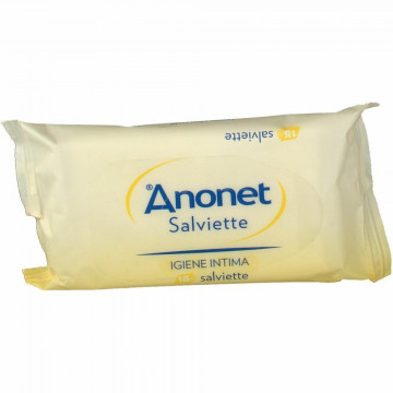 Anonet salviette intime detergenti 15 pezzi