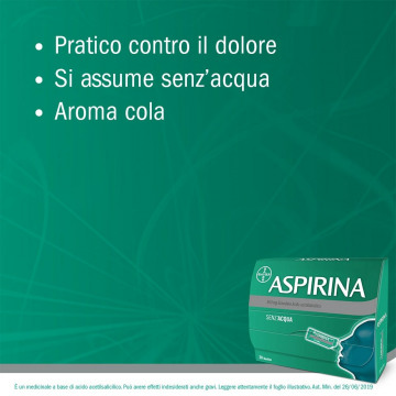 Aspirina 20 bustine granulare 500 mg