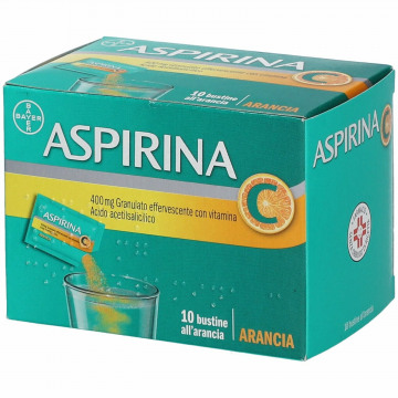 Aspirina Vitamina C 400 mg + 240 mg granulato 10 bustine