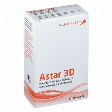 Astar 3D Integratore per la Vista 60 capsule molli