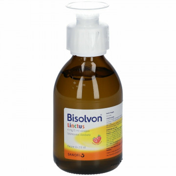 Bisolvon Linctus Sciroppo 4 mg/5 ml Mucolitico 200 ml fragola