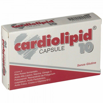 Cardiolipid 10 Mantenimento del livello di colesterolo 30 capsule