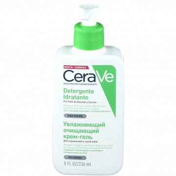 CeraVe Detergente Idratante per Pelli Normali e Secche 236 ml