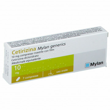 Cetirizina (mylan generics)*7 cpr riv 10 mg