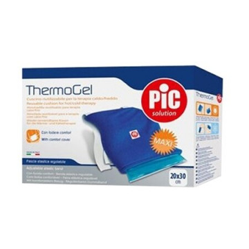 Cuscino thermogel comfort riutilizzabile per la terapia delcaldo e del freddo cm 20x30 con cover