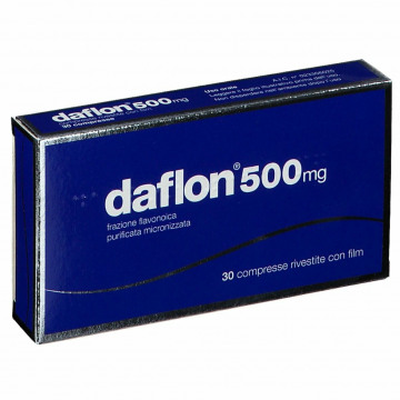 Daflon 500 mg Emorroidi e Insufficienza Venosa  30 compresse