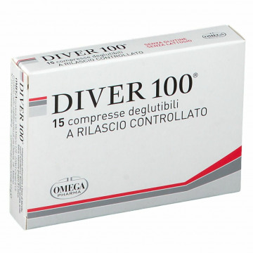 Diver 100 integratore per diverticoli 15 compresse