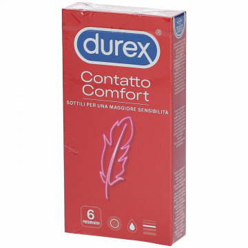 Durex Contatto Comfort preservativi 6 pezzi