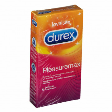 Durex Pleasure Max preservativi 6 pezzi