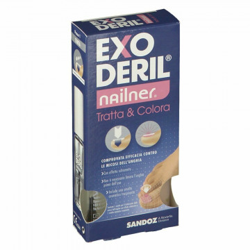 Exoderil nailner tratta & colora kit exoderil nailner smalto2 in 1 e nailner smalto per unghie traspirante