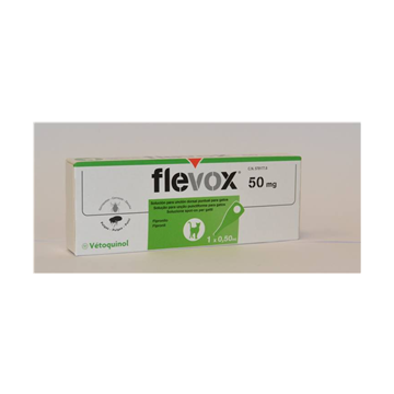 Flevox spot-on soluzione 1 pipetta 0,5 ml 50 mg gatti