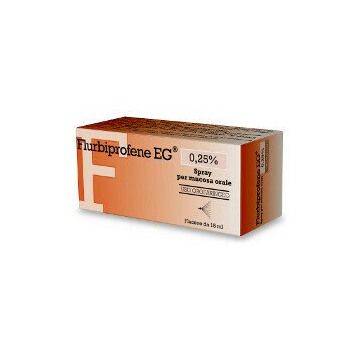 Flurbiprofene 0,25% epifarmaspray mucosa orale 15 ml 