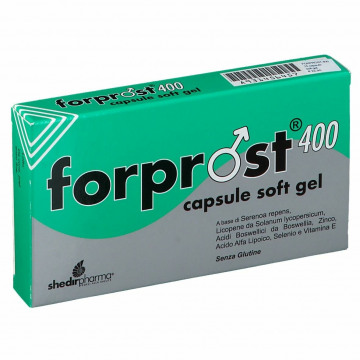 Forprost 400 Funzionalità della prostata 15 capsule