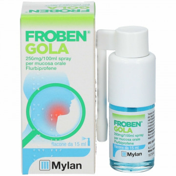 Froben Gola 0,25% Spray per Mucosa Orale 15 ml 