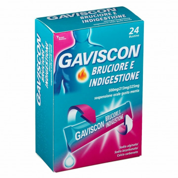 Gaviscon Acidità di stomaco e Indigestione 24 bustine