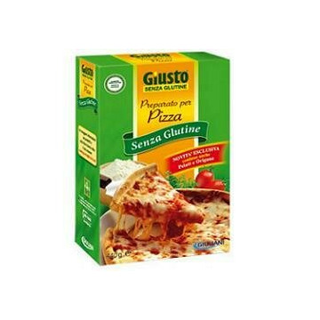 Giusto senza glutine preparato pizza 440 g