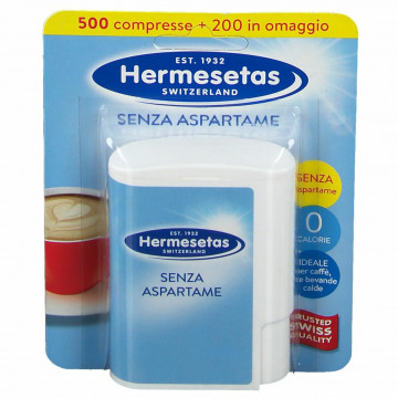 Hermesetas senza aspartame 500 + 200 compresse