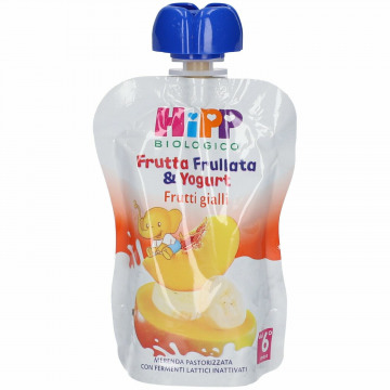 Hipp frutta frullata yogurt frutti gialli 90 g
