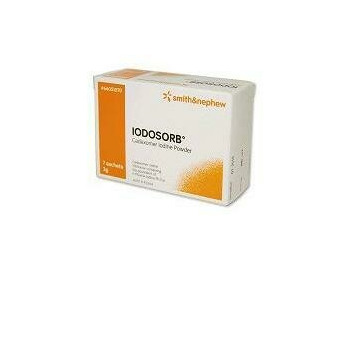 Iodosorb granuli medicazione 7 buste 3 g