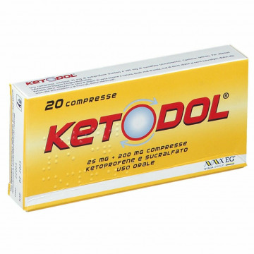 Ketodol 20 compresse 25mg + 200mg a Rilascio Modificato