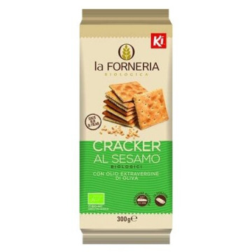 Ki - la forneria cracker al sesamo con olio extravergine d'oliva 300 g