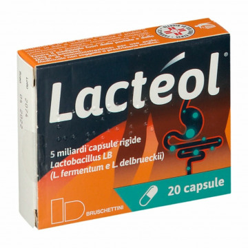 Lacteol 5 mld Microrganismi Antidiarroici 20 capsule