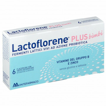Lactoflorene plus bimbi 6 flaconcini